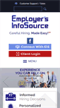 Mobile Screenshot of employersinfosource.com